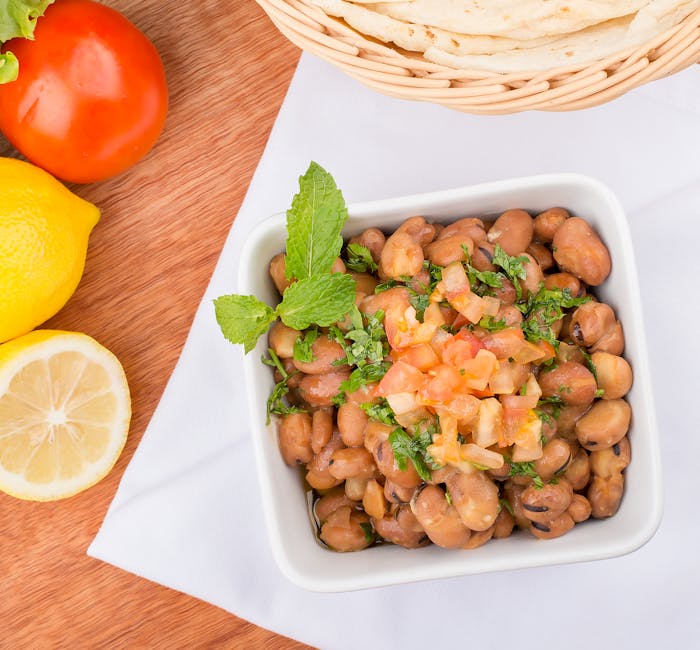 Sizzling halloumi med favabønner og mynte