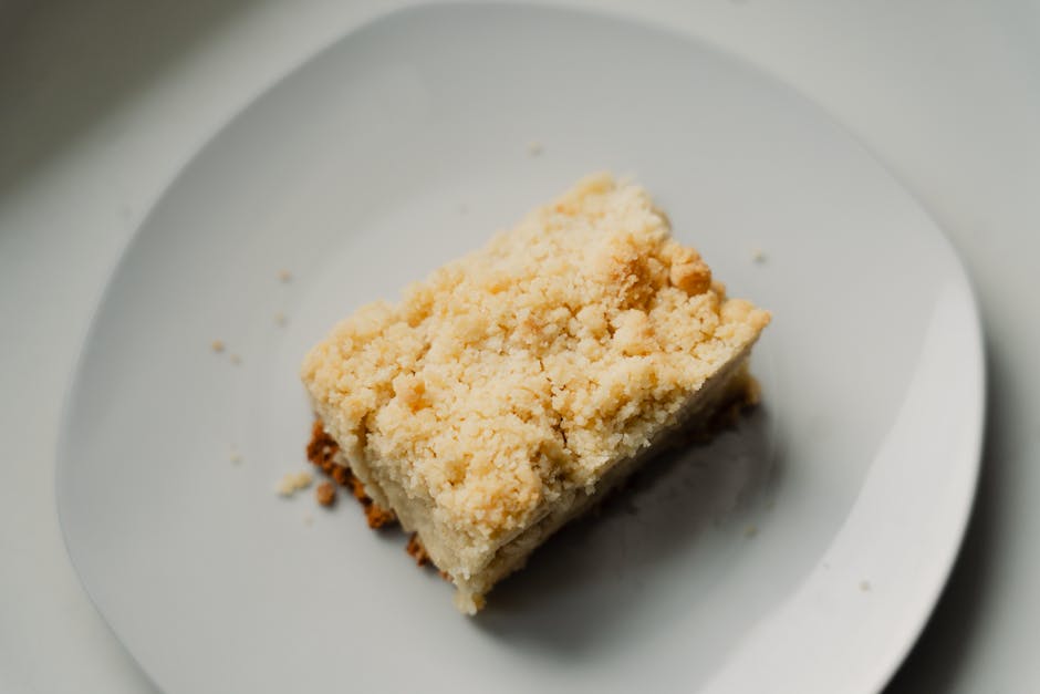 Streusel-kaffekake med kanel og valnøtter