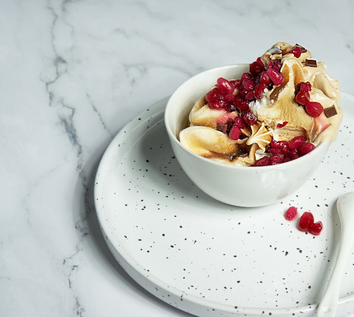 Kremet lime- og vaniljefrossen yoghurt