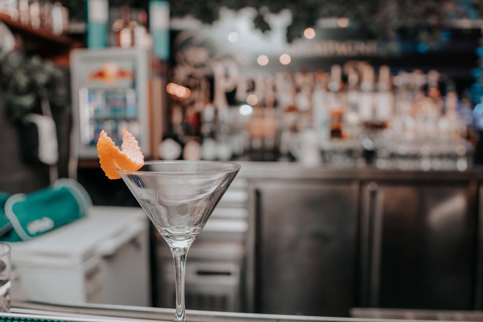 Klassisk Vesper Cocktail