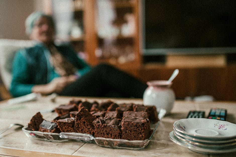 Domino Brownies med kaffe og chili