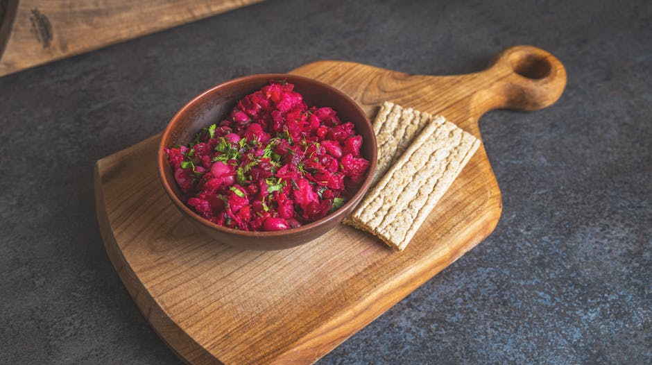 Rødbetesalat med kidneybønner