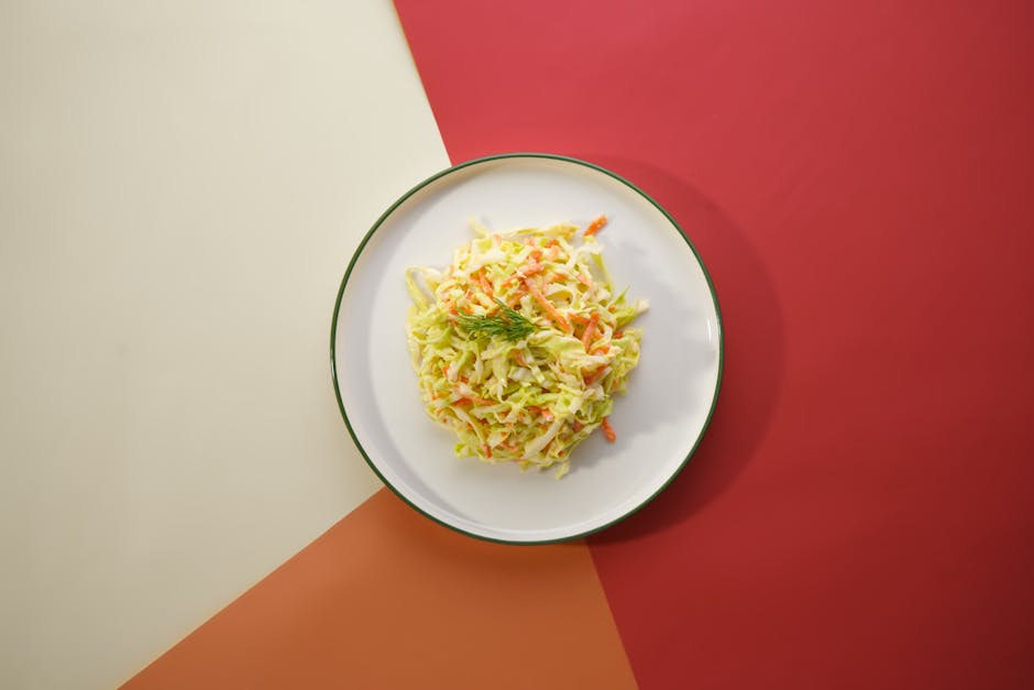 Coleslaw med spisskummen-lime vinaigrette