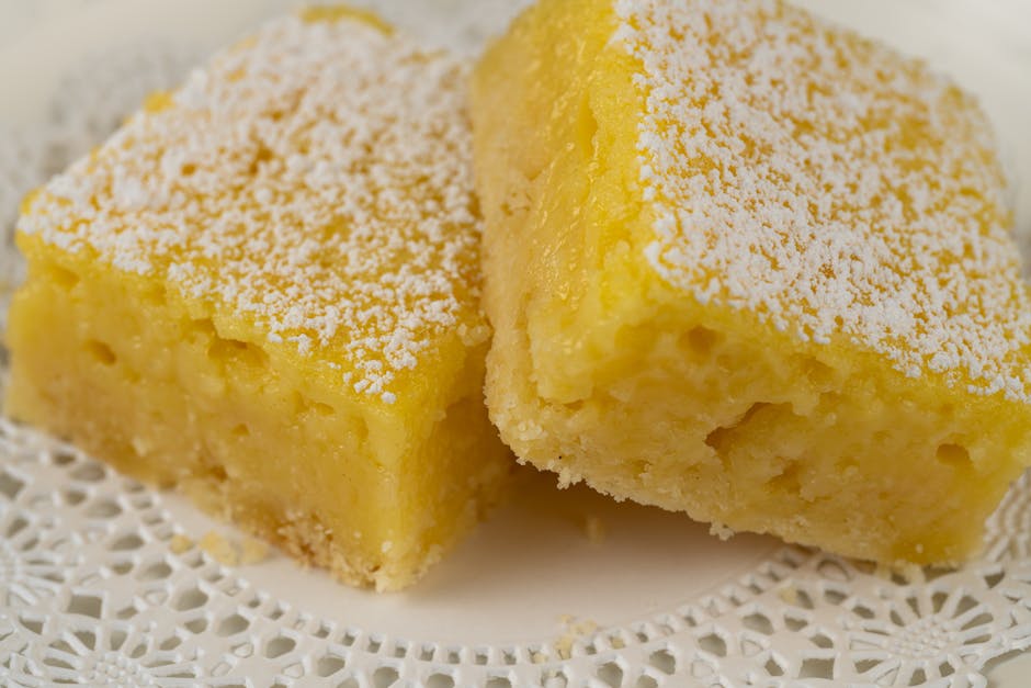 Friske sitronkaker (Lemon Bars)