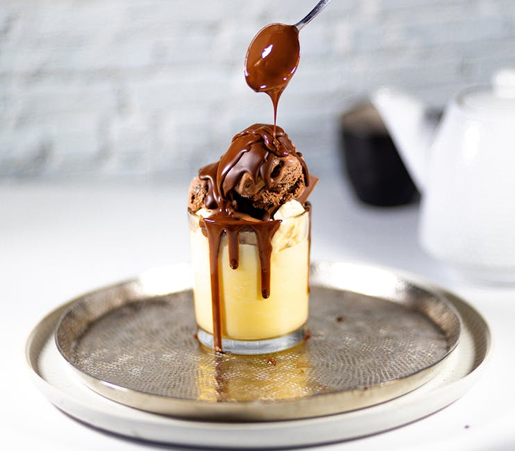 Kremet sjokoladefudge-saus