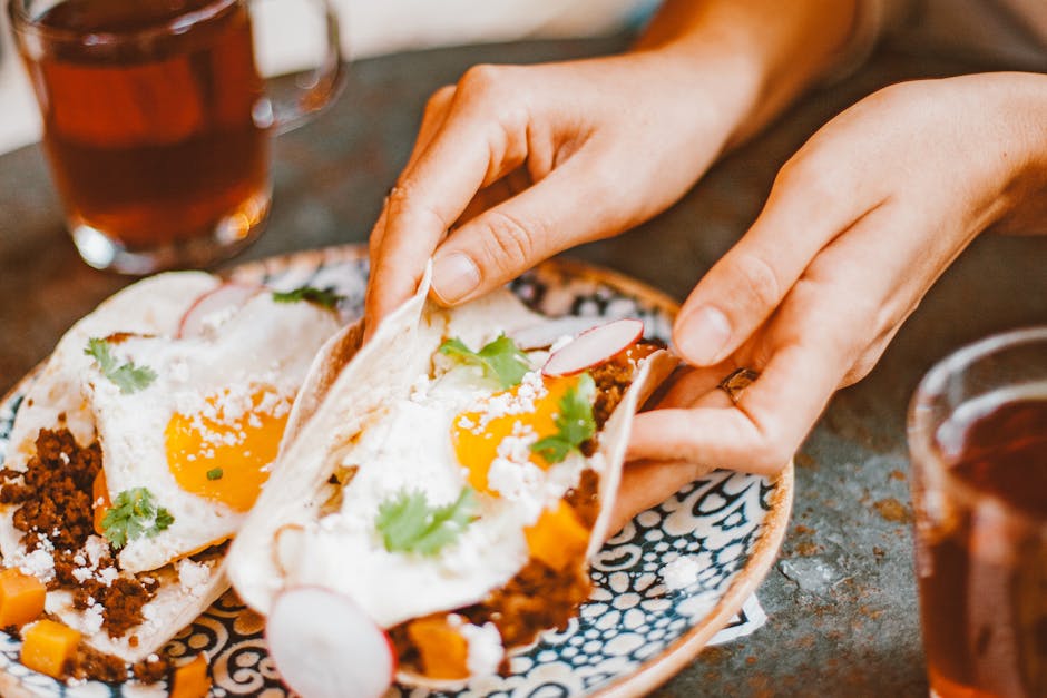 Rør egg med chorizo