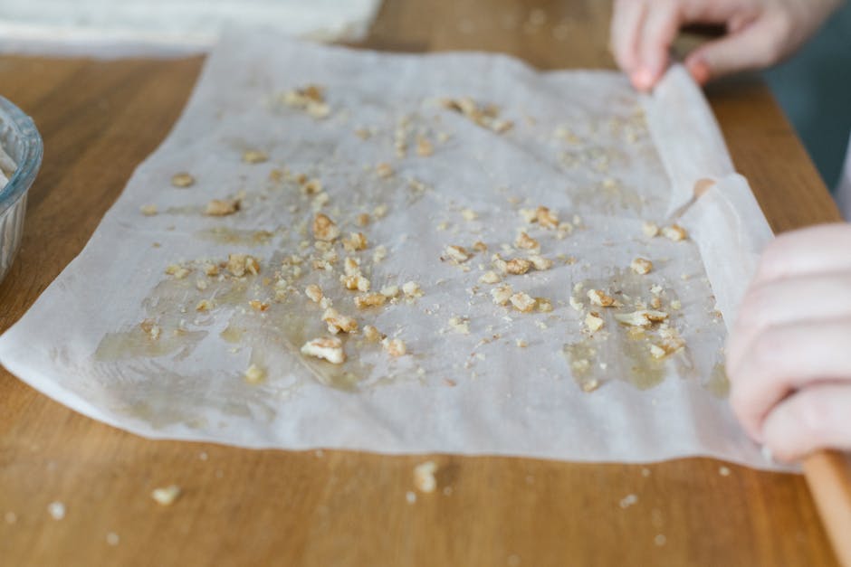 Sprø parmesanostestenger med filodeig