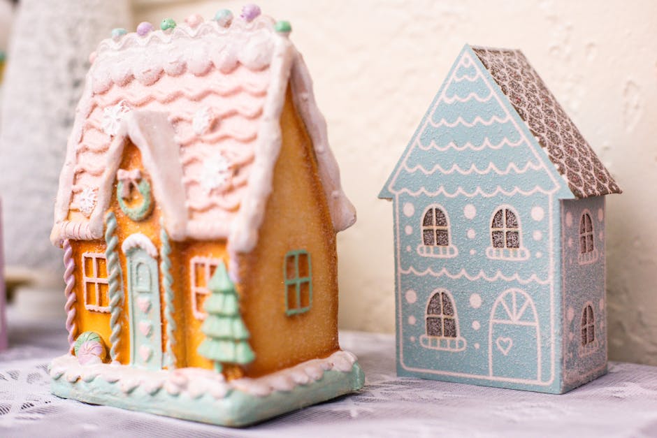 Hjemmelaget pepperkakehus