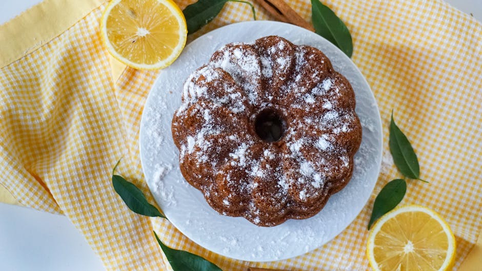 Saftig sitronkake med olivenolje