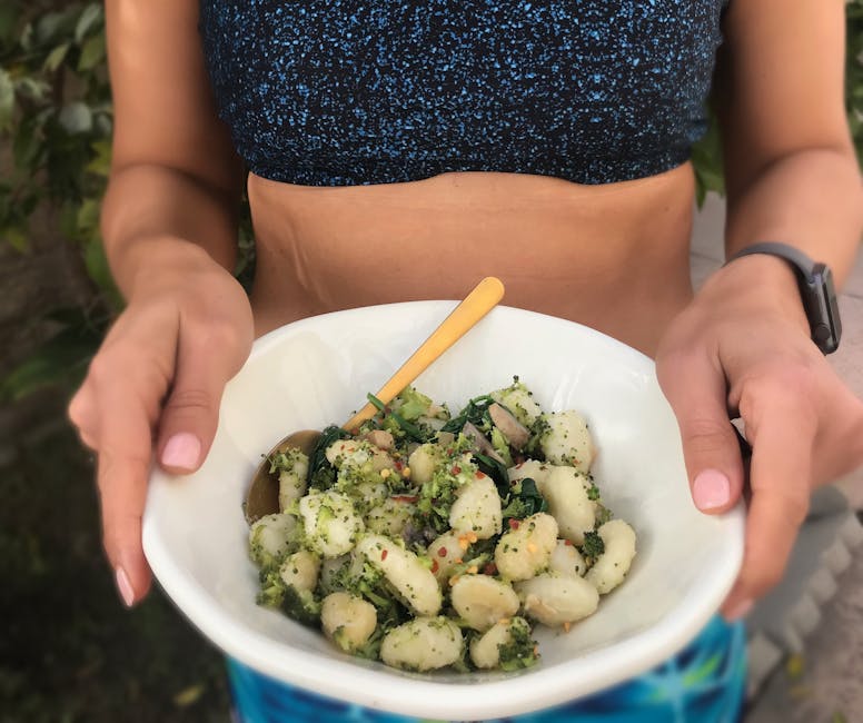 Gnocchi Alfredo-grateng med skinke og brokkoli