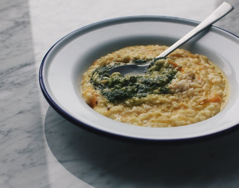 Kremet polenta med salvie og parmesan