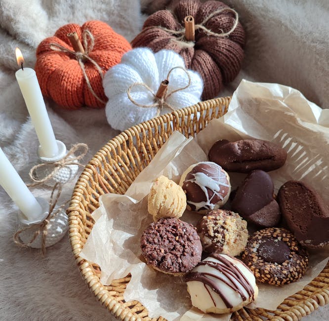 Maamoul: Fylte dadler og appelsinkjeks