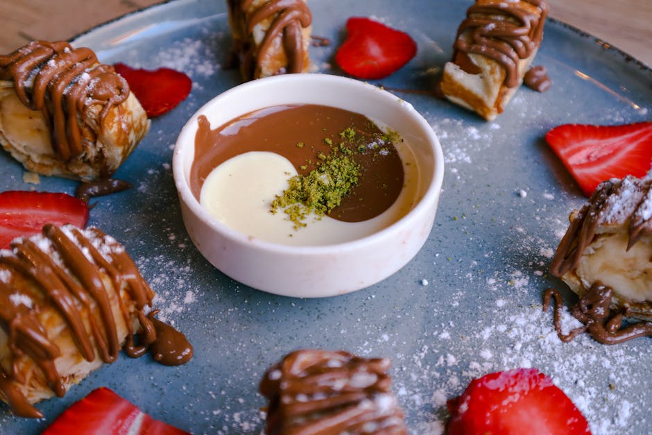 Nutella- og bananbriochepudding
