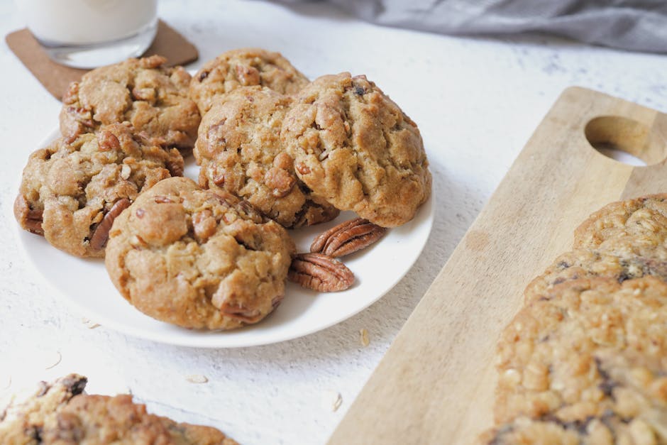 Knasende kokos- og pecannøttkaker (Pajas)
