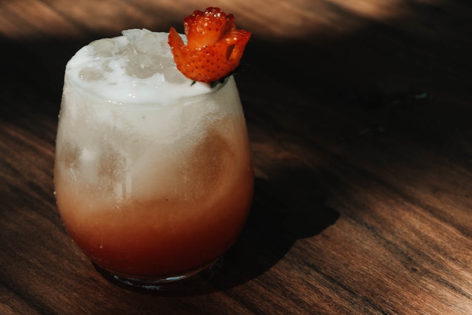 Romantisk pasjonsfruktdrink