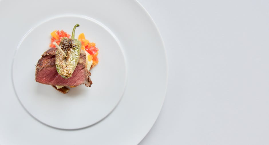 Chilikrydret struts med svartbønne- og maissuccotash