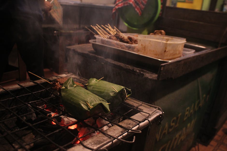 Grillede bananer med meksikansk sjokoladesaus