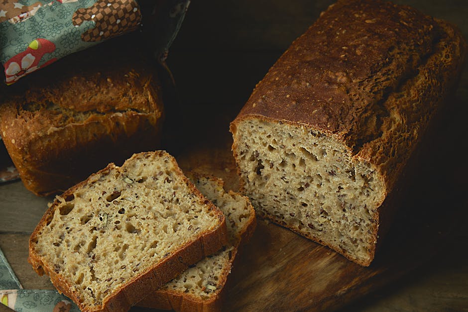 Fullkornsbrød med squash og urter