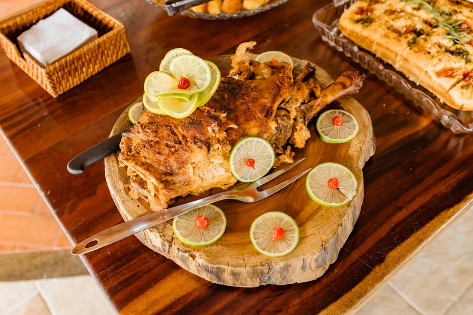 Grønn og kraftig kalkun med chili og lime