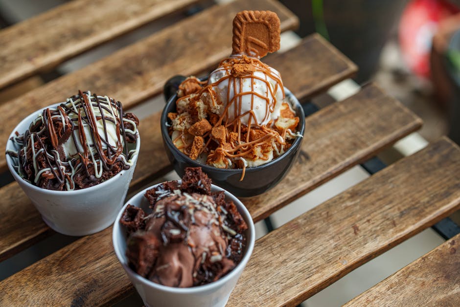 Djevelens topper med melk- og hvit sjokolade