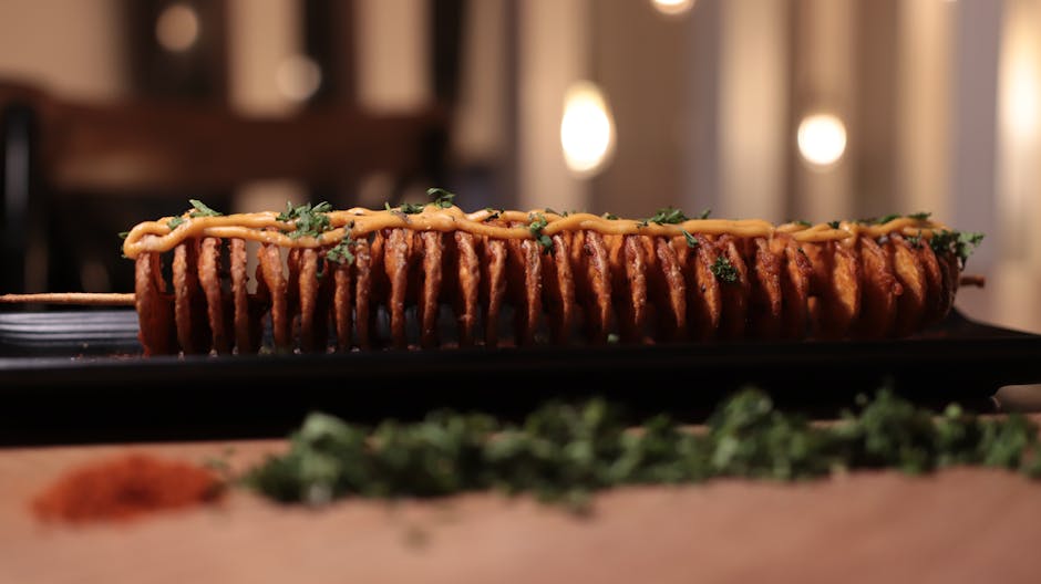 Hasselbackpoteter med tre oster