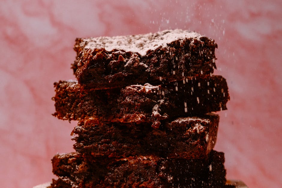 Saftige glutenfrie kokosmelbrownies