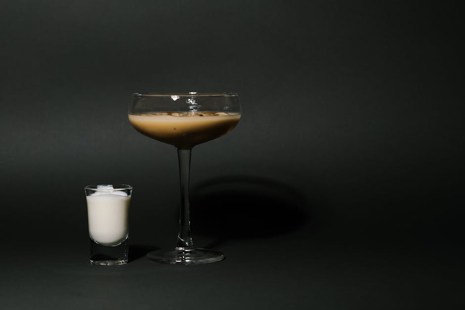 White Russian cocktail