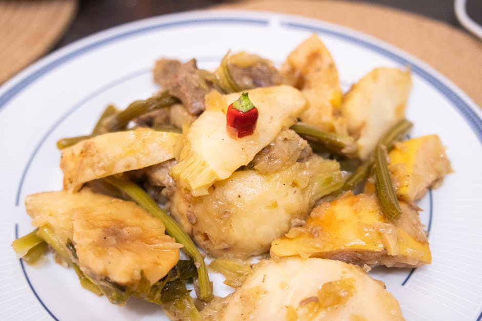 Kalkunbryst med artisjokk og linguica i slowcooker