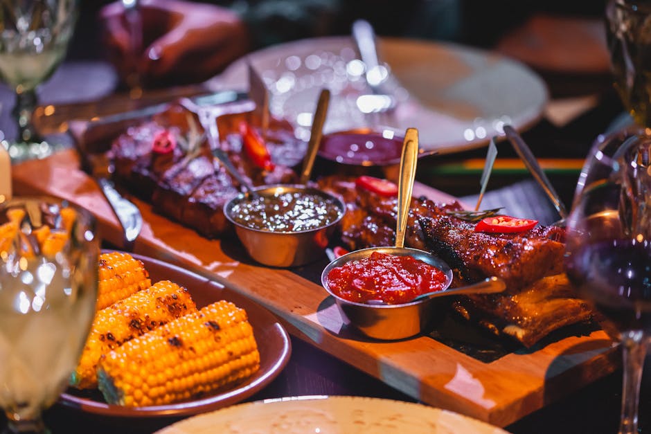 Søt urte- og Jack Daniel's barbecuesaus