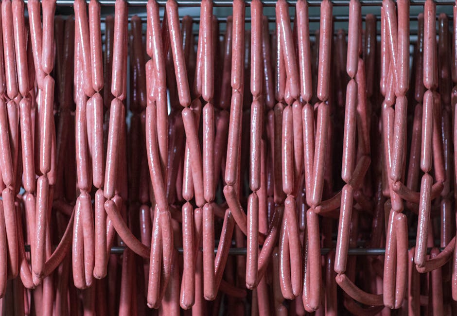 Pølse med frisk eplesalsa