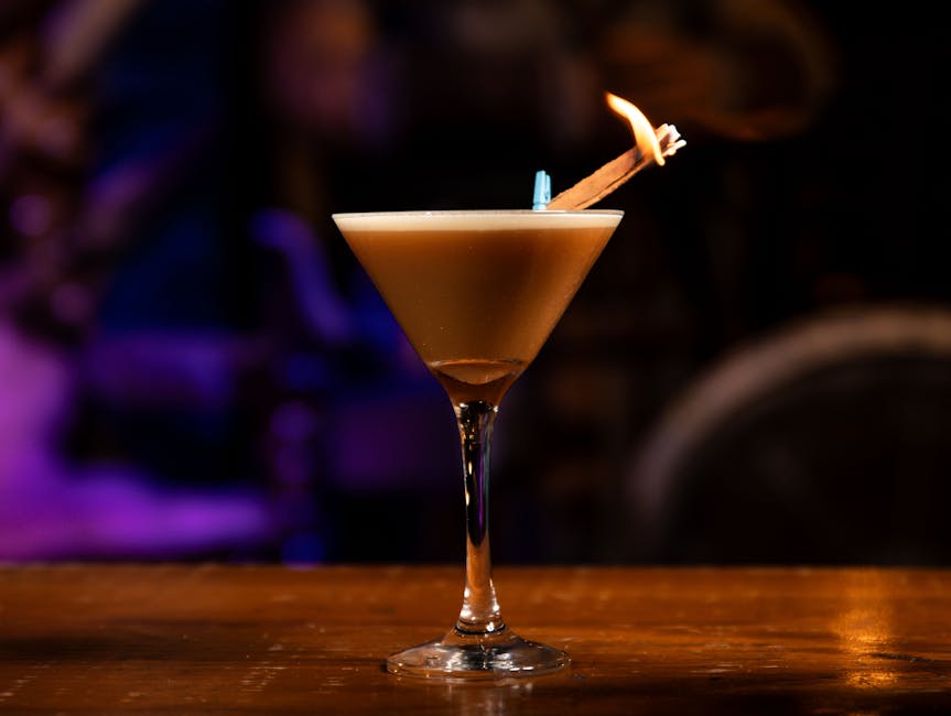 Bål cocktail med mescal