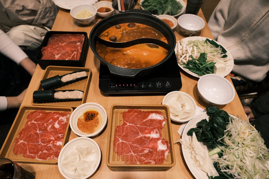 Kald Wagyu Shabu Shabu med Panzanella og basilikumperler