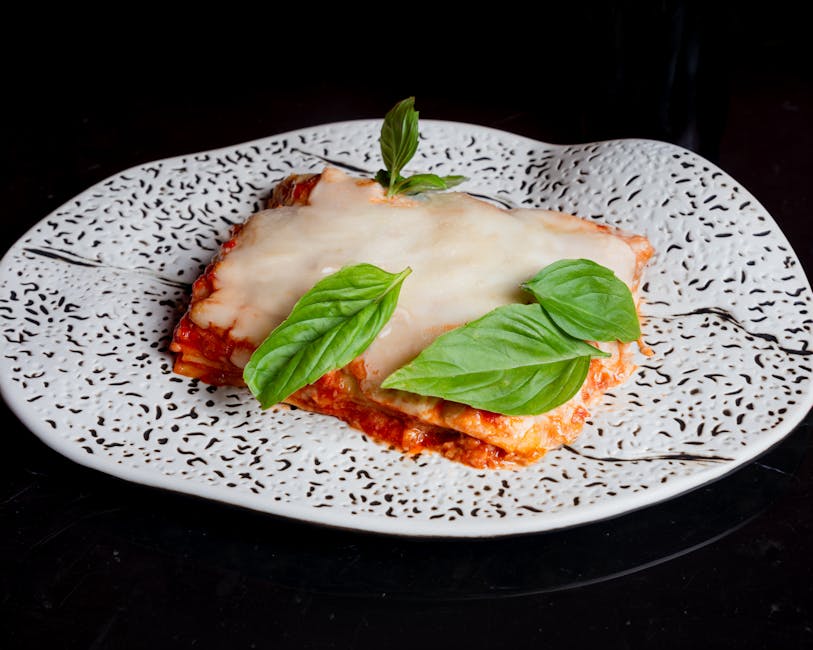 Kremet butternut squash-lasagne med basilikum