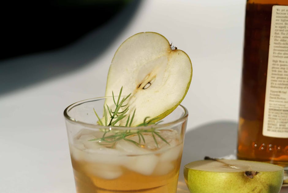 Pærebrandy Champagnecocktail