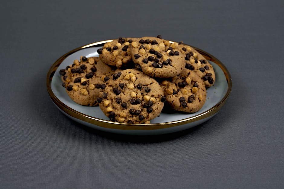 Sjokoladekjeks med hvit og mørk sjokolade