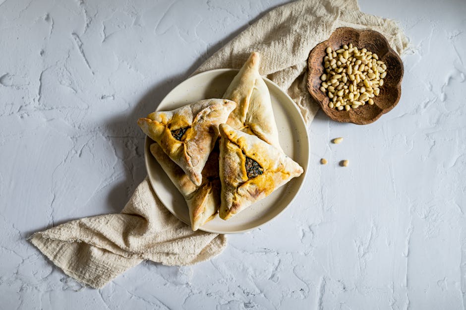 Gresk spanakopita (spinattriangler eller pai)