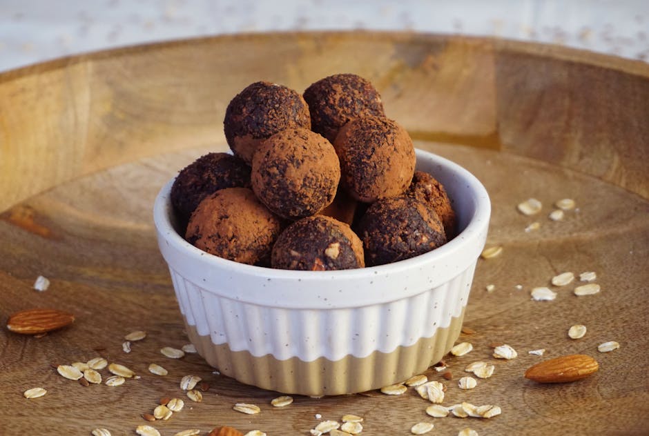 Peanøttsmør energiballer