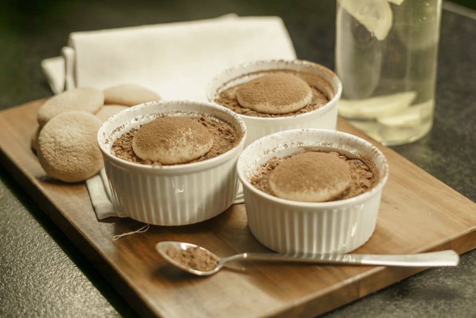 Irish Cream Dessert i Ramekin