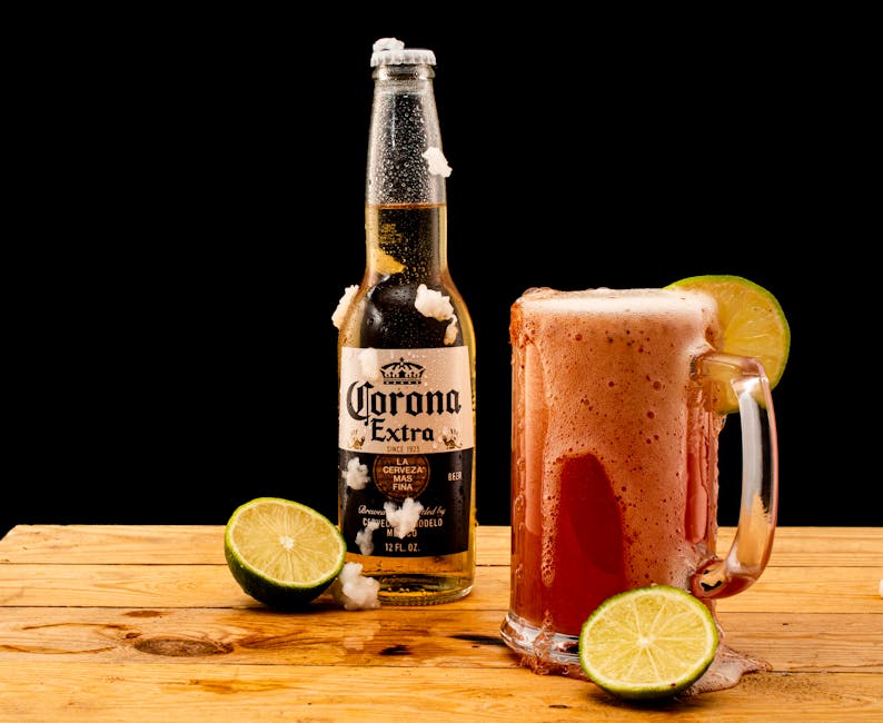 Forfriskende ingefærøl-shandy med lime