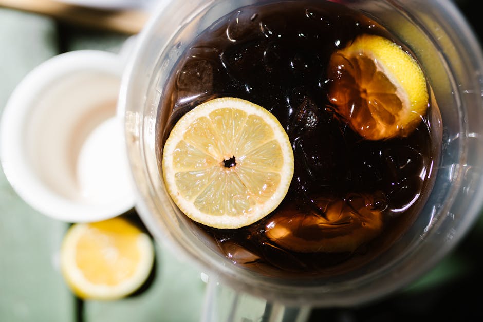 Forfriskende sitron-iste (California Iced Tea)