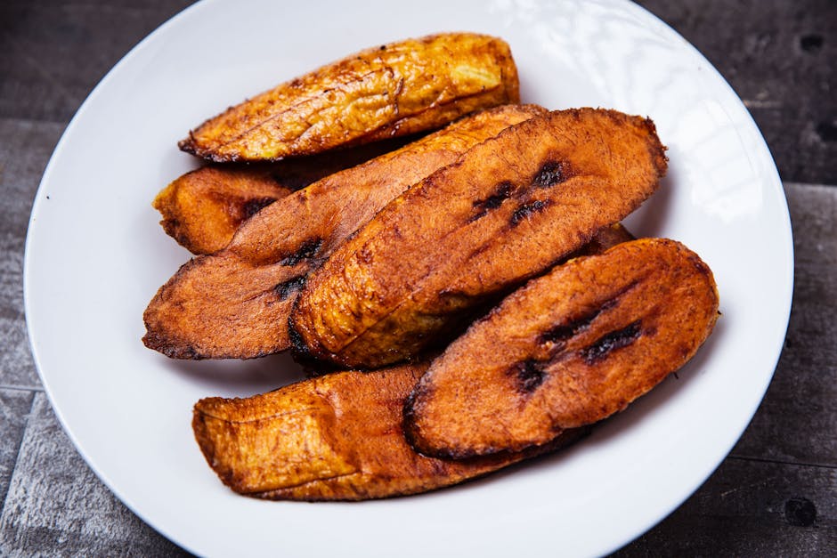 Tostones (sprø grønne plantain-chips)