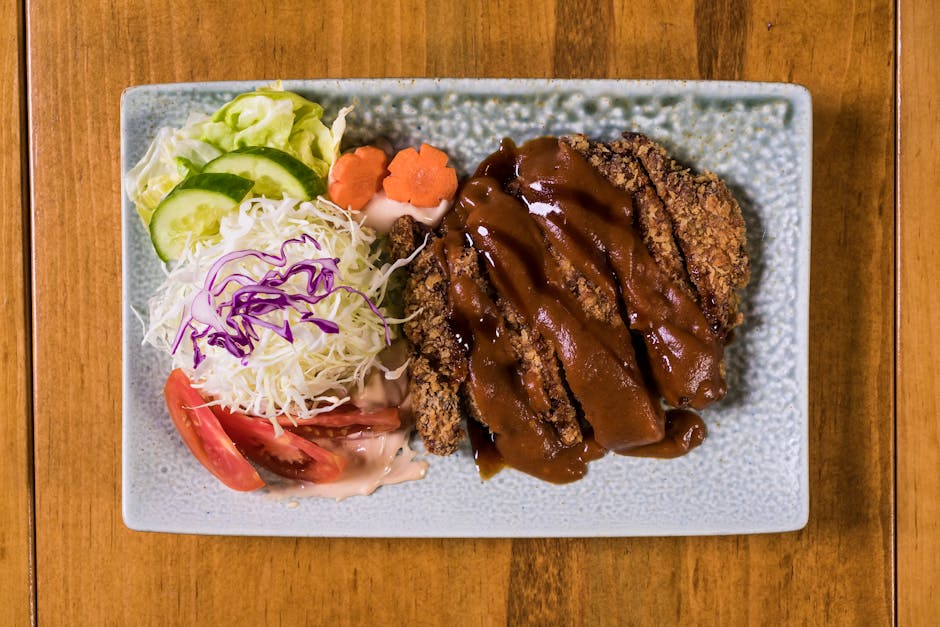 Tonkatsu: Sprø panert svinekotelett