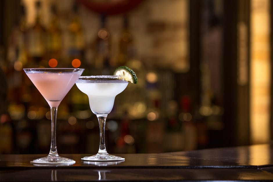 Hvit fersken-margarita