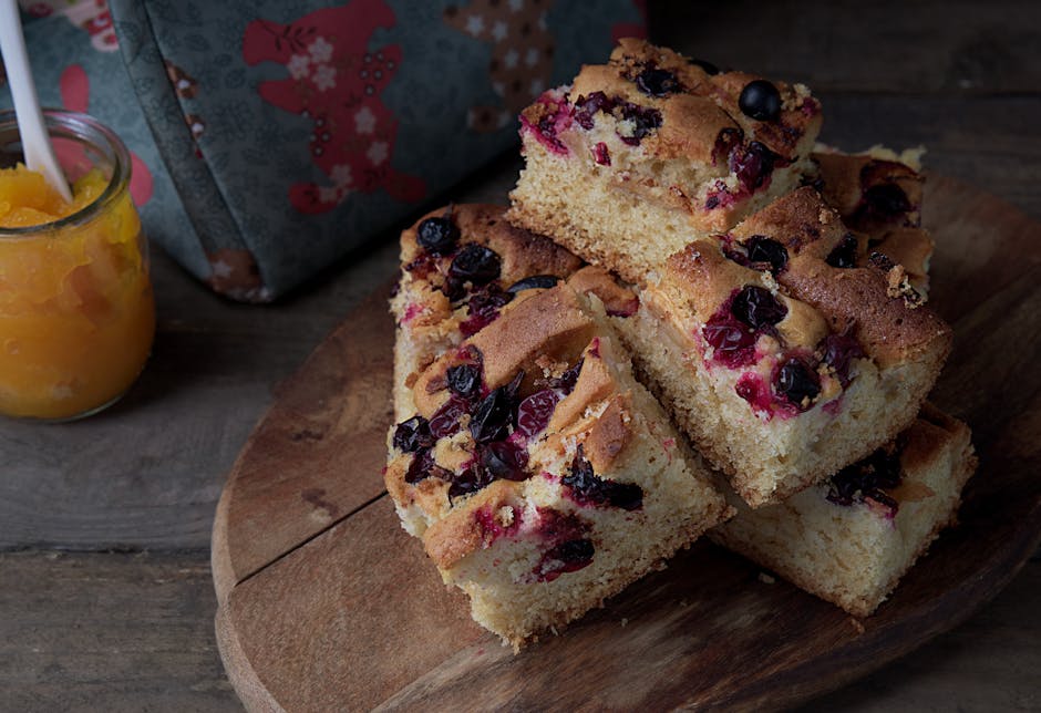 Tranebær- og sjokoladekake opp-ned