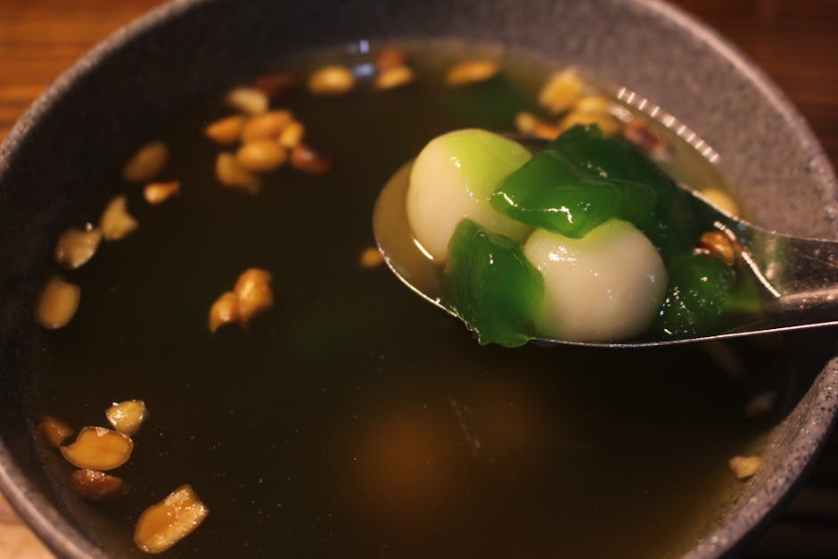 Jordbærsuppe med melonkuler