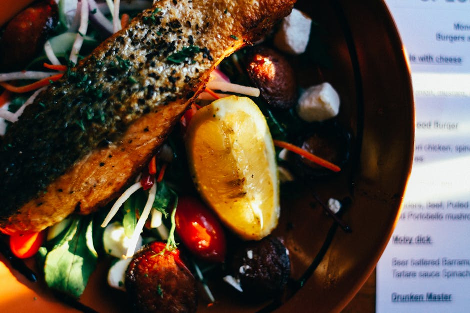 Orange roughy med tomat og fetaost