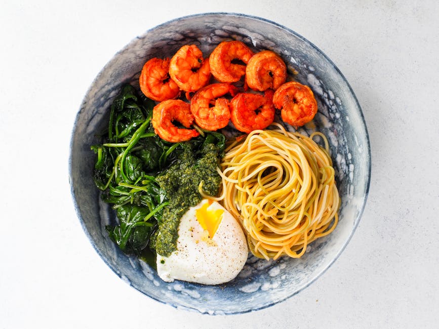 Asiatisk pesto med grillede reker