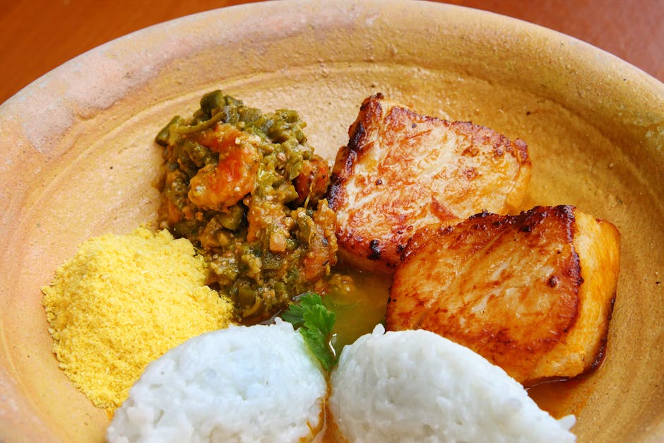 Rød snapper med grønnsakscouscous og urtesaus