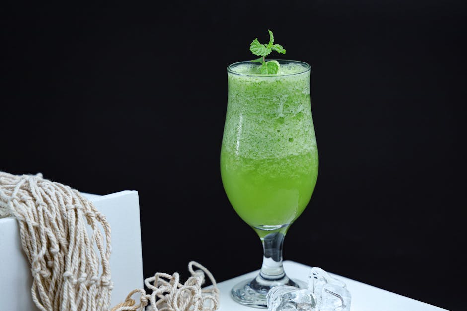 Frisk og energigivende juice