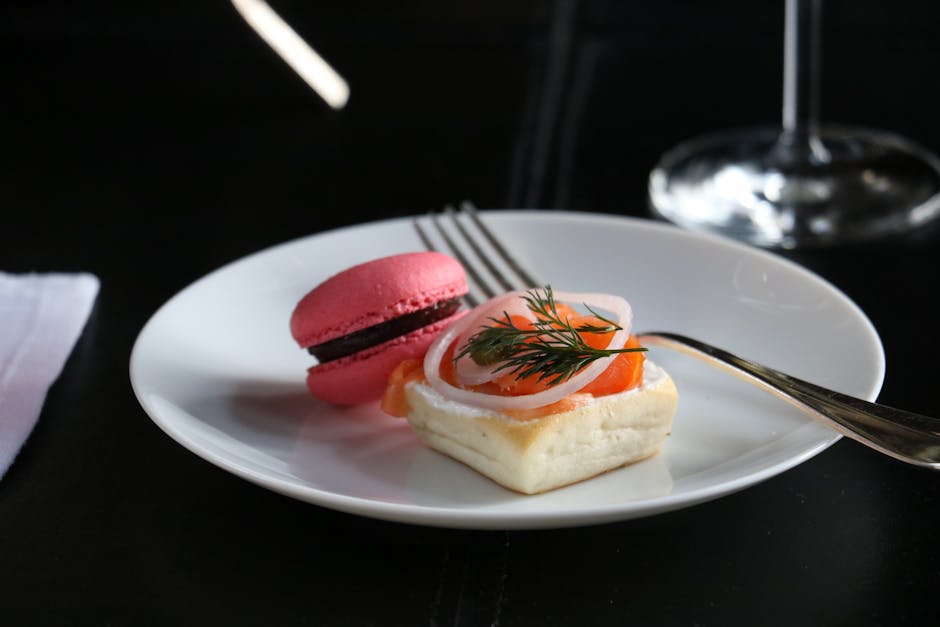 Johnnycakes med gravlaks og alt-krydder